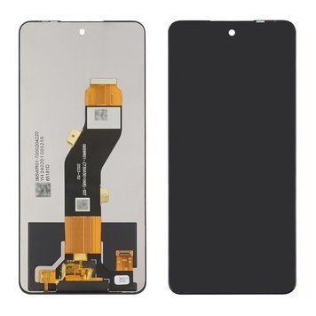 Дисплей для ZTE Blade A75 (4G) з чорним тачскрином 47465 фото