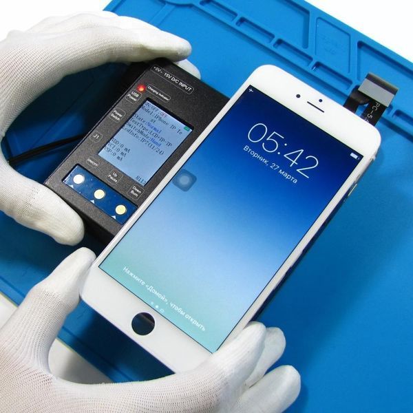 Дисплей для Apple iPhone 6 Plus з білим тачскрином Tianma 23079 фото