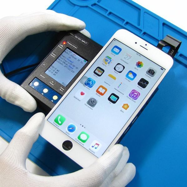 Дисплей для Apple iPhone 6 Plus з білим тачскрином Tianma 23079 фото