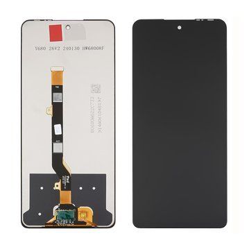 Дисплей для Tecno Spark 20 Pro (KJ6) з чорним тачскрином 45920 фото