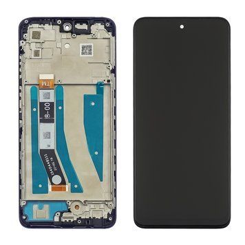 Дисплей для Motorola G32 з чорним тачскрином та корпусною рамкою 43961 фото