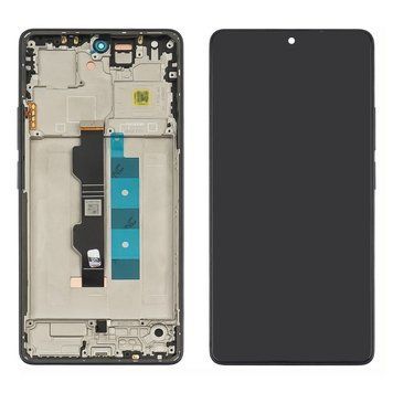 Дисплей для Xiaomi Redmi Note 13 Pro (4G) з чорним тачскрином та чорною корпусною рамкою OLED 47391 фото