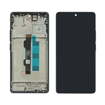 Дисплей для Xiaomi Redmi Note 13 Pro (4G) з чорним тачскрином та чорною корпусною рамкою IPS 49549 фото