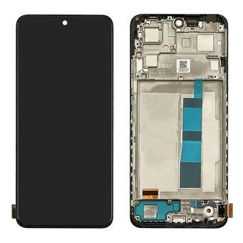 Дисплей для Xiaomi Redmi Note 12 (4G) з чорним тачскрином та корпусною рамкою IPS 43563 фото