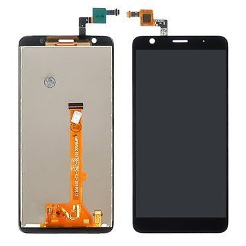 Дисплей для ZTE Blade A3/ L8 (2019)/ L9 (2021) з чорним тачскрином 36777 фото