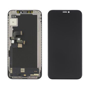 Дисплей для Apple iPhone XS з чорним тачскрином GX-AMOLED HARD без упаковки 48823 фото