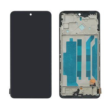 Дисплей для Xiaomi Redmi Note 11 Pro з чорним тачскрином та корпусною рамкою IPS 50787 фото