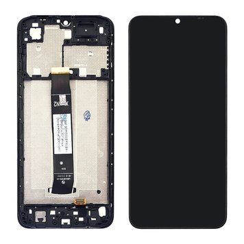 Дисплей для Xiaomi Redmi A1 з чорним тачскрином та корпусною рамкою 40699 фото