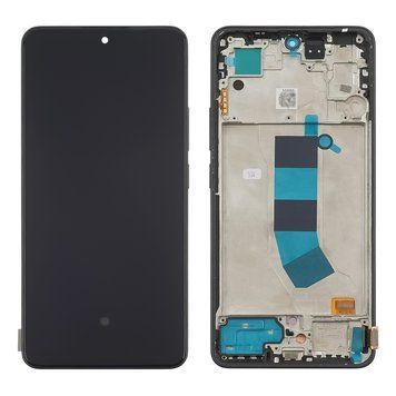 Дисплей для Xiaomi Redmi Note 13 (4G) з чорним тачскрином та чорною корпусною рамкою OLED 45715 фото